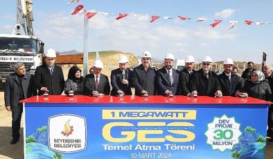 Başkan Altay Seydişehir GES’in Temel Atma Programına Katıldı