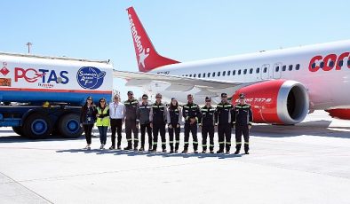 Corendon Airlines, Antalya’da bir ilke imza atarak Sürdürebilir Havacılık Yakıtı (SAF) yakıt kullanımına başladı